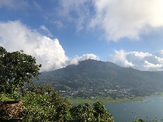 Blick auf Vulkansee