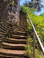 Steile Treppen