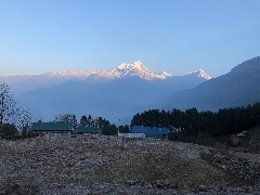 Eisiger Blick auf ferne 5000er