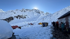 Letzten Sonnenstrahlen des Tages