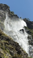 Gigantischer Wasserfall