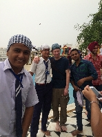  Fotoshooting am golden Temple