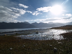  Morgens am Pangong See