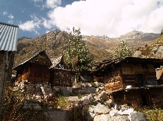  Blick ins Dorf Chitkul