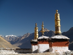  Auf dem Dach von Key Monastery