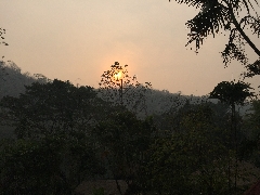  Sonnenaufgang über dem River Kwai