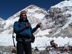 David, Lho La, Everest, Nuptse (v.l.r)