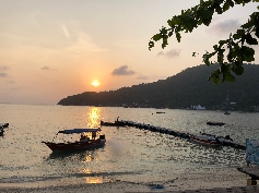 Sonnenuntergang auf Perhentian