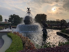 Disney Springbrunnen