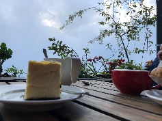 Käsekuchen in Wolken