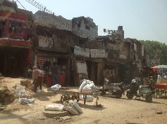 Bewohnte Wohnhäuser in Dehli