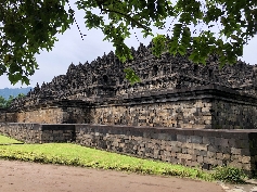 Borobudur in der Sonne